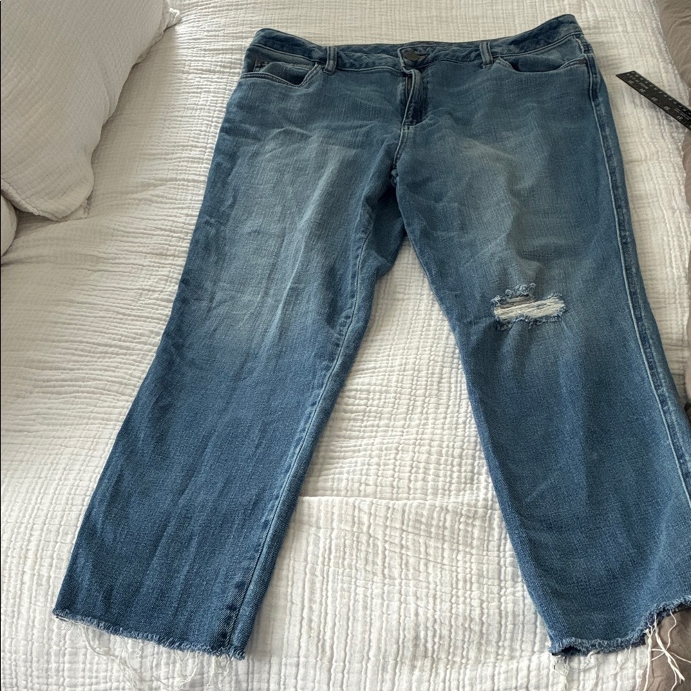 Kut from the Kloth Blue Straight Leg Jeans